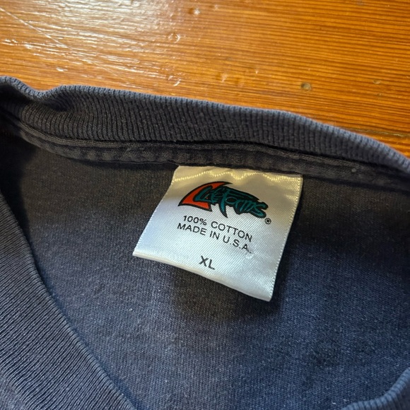 Life Forms Just Chill Vintage XL Tee ; Single stitch . Clean and in great shape! - Picture 7 of 7